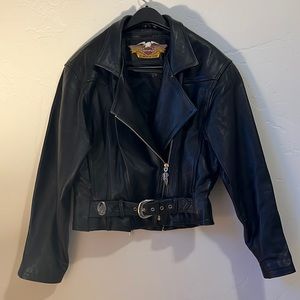 Harley Davidson women’s leather jacket size small